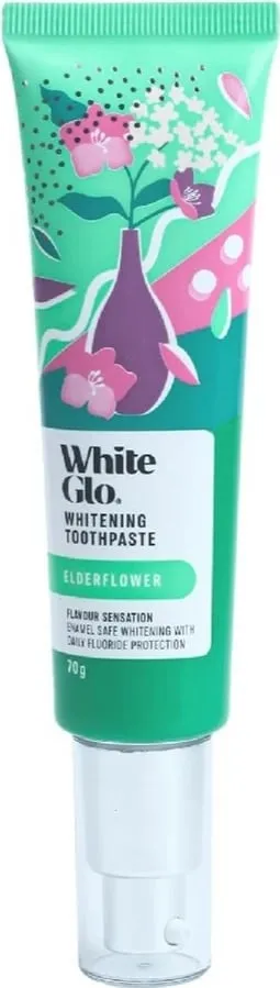 Pasta për dhëmbë White Glo Elderflower Whitening 70g - 1