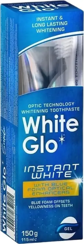 Pasta për dhëmbë White Glo Instant White 150g