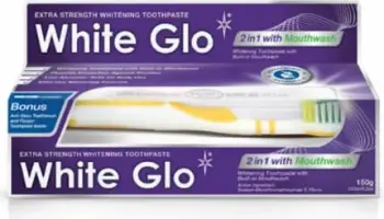 Set White Glo, pastë dhëmbësh 100 ml + furçë dhëmbësh