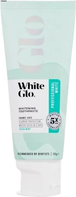 Pasta dhëmbësh White Glo Professional White, zbardhuese, 115 g - 1