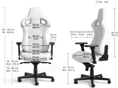 Karrige noblechairs EPIC, White Edition - 5
