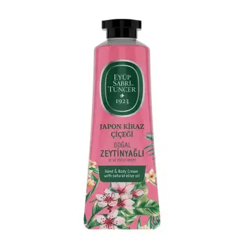Krem për duar dhe trup me vaj ulliri 50ml - Japanese cherry blossom /P96