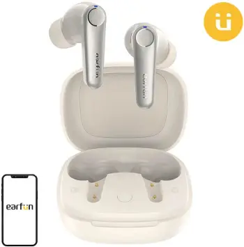 Kufje TWS EarFun Air Pro 3, ANC, Bluetooth 5.3, të bardha