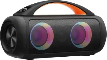 Altoparlant Bluetooth EarFun UBOOM Raver, 90W, IPX5, RGB, i zi