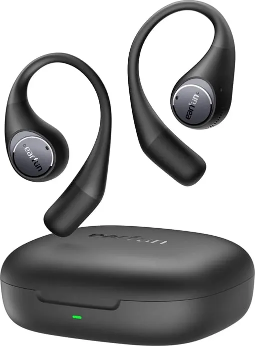 Kufje Earfun Open Jump OW100B, wireless, ANC, IPX7, të zeza - 2