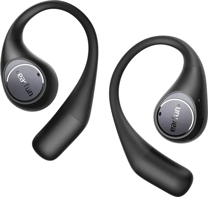 Kufje Earfun Open Jump OW100B, wireless, ANC, IPX7, të zeza - 4