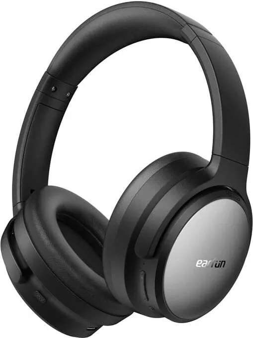 Kufje wireless Earfun Tune Pro, HP220B, ANC, Bluetooth 5.4, e zezë - 2