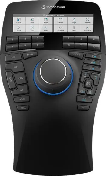 Maus 3Dconnexion SpaceMouse, me kabllo, USB, i zi