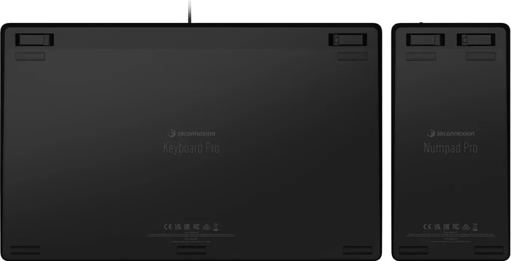 Tastierë 3Dconnexion Pro, me kabllo, UK, e zezë - 4