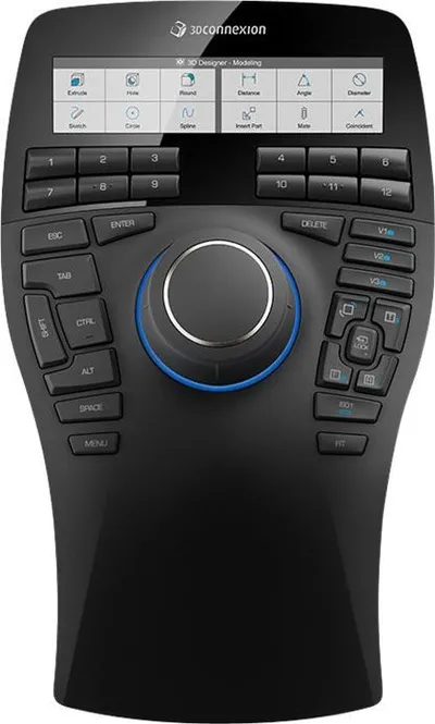 Maus 3Dconnexion SpaceMouse, me kabllo, USB, i zi - 1