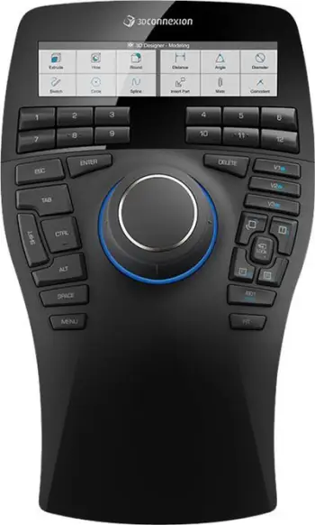 Maus 3Dconnexion SpaceMouse, me kabllo, USB, i zi