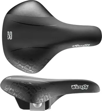 Shalë biçiklete Selle Royal Froggy, për fëmijë 12"-16", e zezë