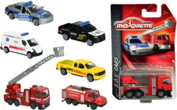Makina lodër Majorette SOS 212057181026, shumëngjyrëshe