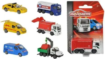 Set makina Majorette City, 6 copë, shumëngjyrëshe