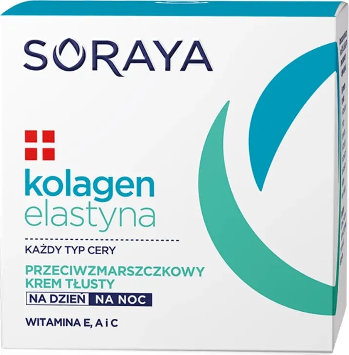 Krem vajor kundër rrudhave Soraya Collagen Elastin, 50ml - 1