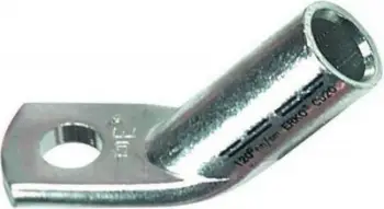 Terminal unaze tubular Erko Cu 45 °, KCS45 12 x 120 mm