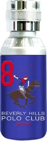 Eau de Toilette Beverly Hills Polo Club 1982 Sport 8, 100 ml