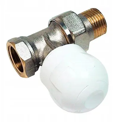 Valvul e drejtë radiator Comap 9478, 1/2", metalike - 1