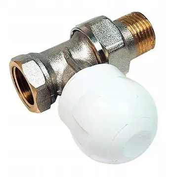 Valvul e drejtë radiator Comap 9478, 1/2", metalike