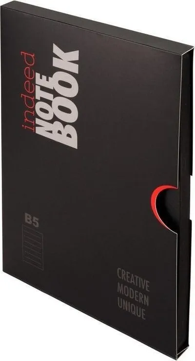 Fletore Antra Notes B5 Indeed, vija, 100g, e zezë - 1