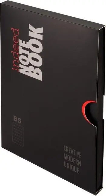 Fletore Antra Notes B5 Indeed, vija, 100g, e zezë