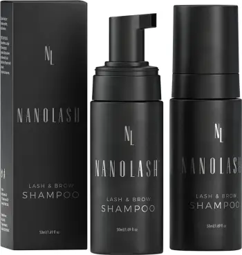 Shampo për qerpikë dhe vetulla Nanolash Lash & Brow Shampoo për femra, 50ml