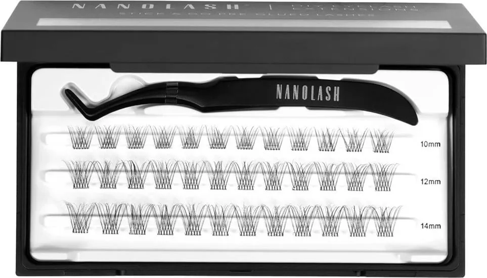 Set qerpikë artificial Nanolash Stick & Go Classy për femra, 36 copë - 1
