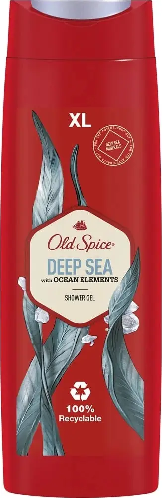 Xhel dushi për meshkuj Old Spice Deep Sea 400ml