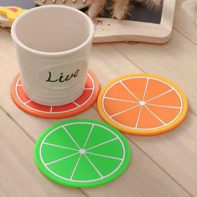 Set nënfilxhanësh Coaster, 6 copë, polipropilen, shumëngjyrësh - 4