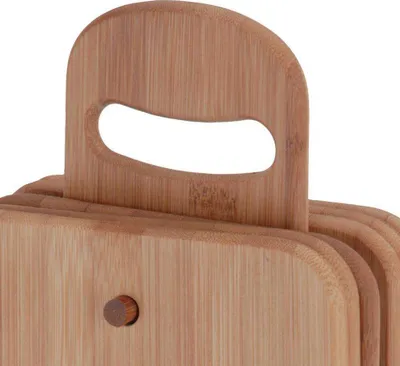 Set dërrasa për prerje dhe servim Excellent Houseware, 6 copë, 15x7cm - 2