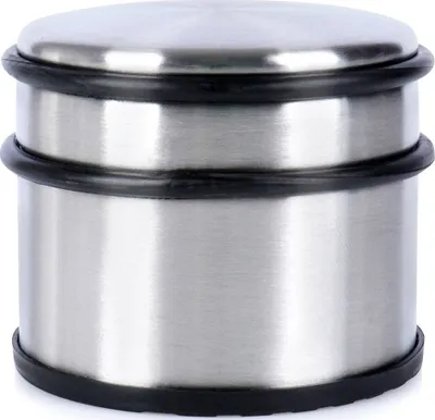 Mbajtëse dere Excellent Houseware, metal, 9.5 x 8 cm, argjendtë - 1