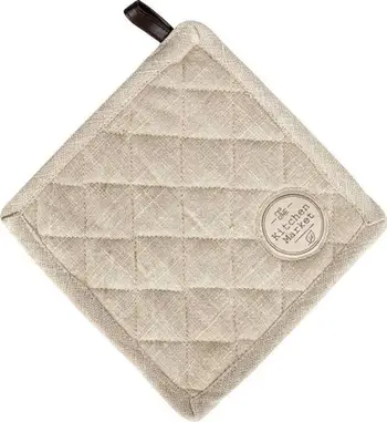 Dorezë kuzhine Excellent Houseware, pambuk, 20.5 x 21 cm, beige
