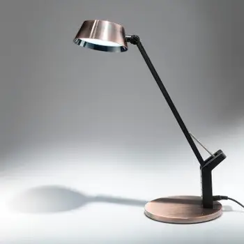 Lampë tavoline Tiross TS-1817, 8W, 48 LED, ngjyrë ari