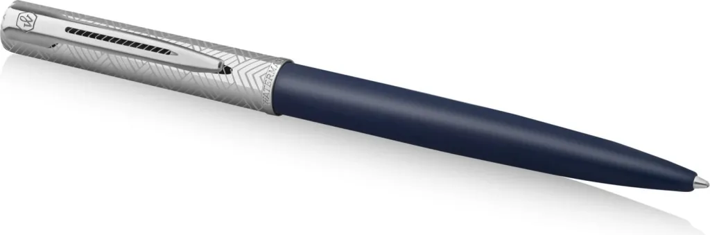 Stilolaps Waterman Allure DeLuxe, blue, kuti dhurate - 3