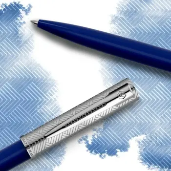 Stilolaps Waterman Allure DeLuxe, blue, kuti dhurate
