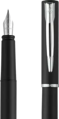 Stilolaps me pendë Waterman Allure, majë F, i zi me blu