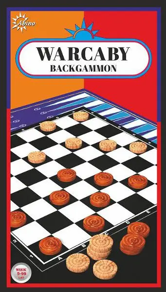 Lojë tavoline Abino, Dama & Tavë (Backgammon), modeli 2687