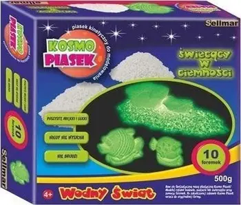 Rërë kinetike Abino Kosmo Sand, që ndriçon në errësirë, 500g, shumëngjyrëshe