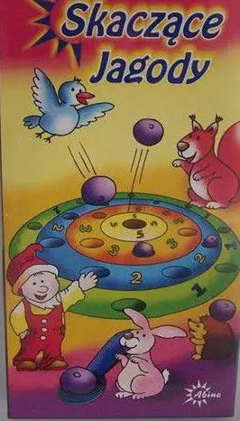 Lojë tavoline Bouncing Berries, 2 lojtarë, 20 minuta, shumëngjyrëshe
