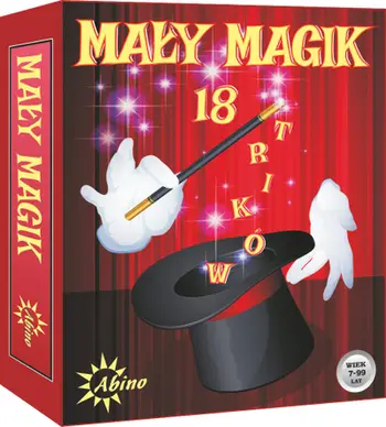 Loja magjike Game Little Magician, 18 truke, shumëngjyrëshe