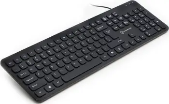 Tastierë Powerton WPK102B, me kabllo, US, e zezë