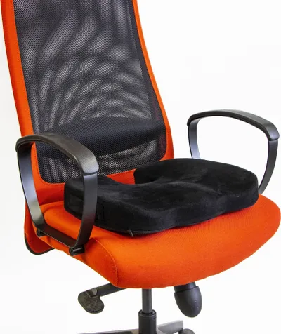 Jastëk ortopedik Powerton, memory foam, ergonomik, i zi - 1