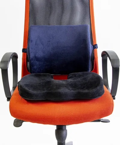 Jastëk ortopedik Powerton, memory foam, ergonomik, i zi - 3