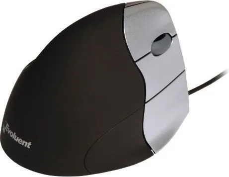 Maus BakkerElkhuizen Evoluent, me kabllo, USB, i zi - 1
