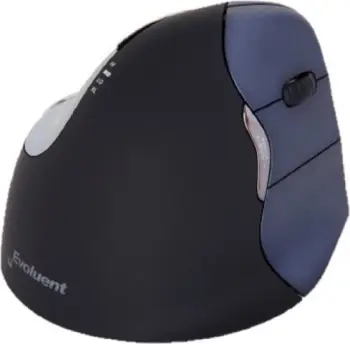 Maus BakkerElkhuizen Evoluent, wireless, USB, i zi dhe vjollcë