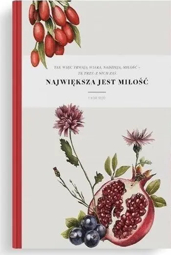 Fletore Szaron Lux Notebook Thus They Remain, me vargje biblike, navy blue