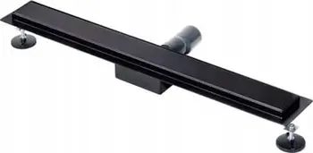 Kanal kullimi linear Schlosser PLATINUM 600, çelik inox, i zi matte