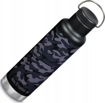 Termus Klean Kanteen Insulated Classic 20oz, 600ml, me kapak Loop, Black Camo