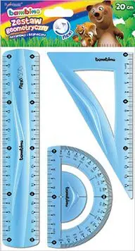 Set i vizoreve St. Majewski Bambino, 20cm, 3 elemente