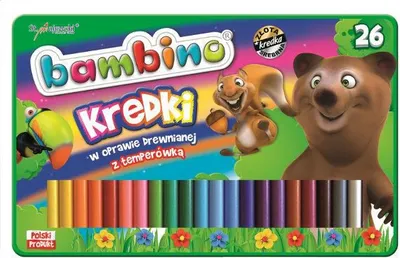 Ngjyra druri St. Majewski Bambino Crayons, 26 copë - 1
